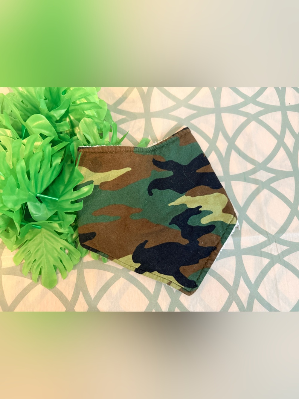 10/$25 • Tay & Willow Camo Bandana Bib